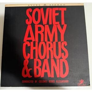 Soviet Army Chorus & Band 1962 Angel S35411 - 12" Vinyl Record